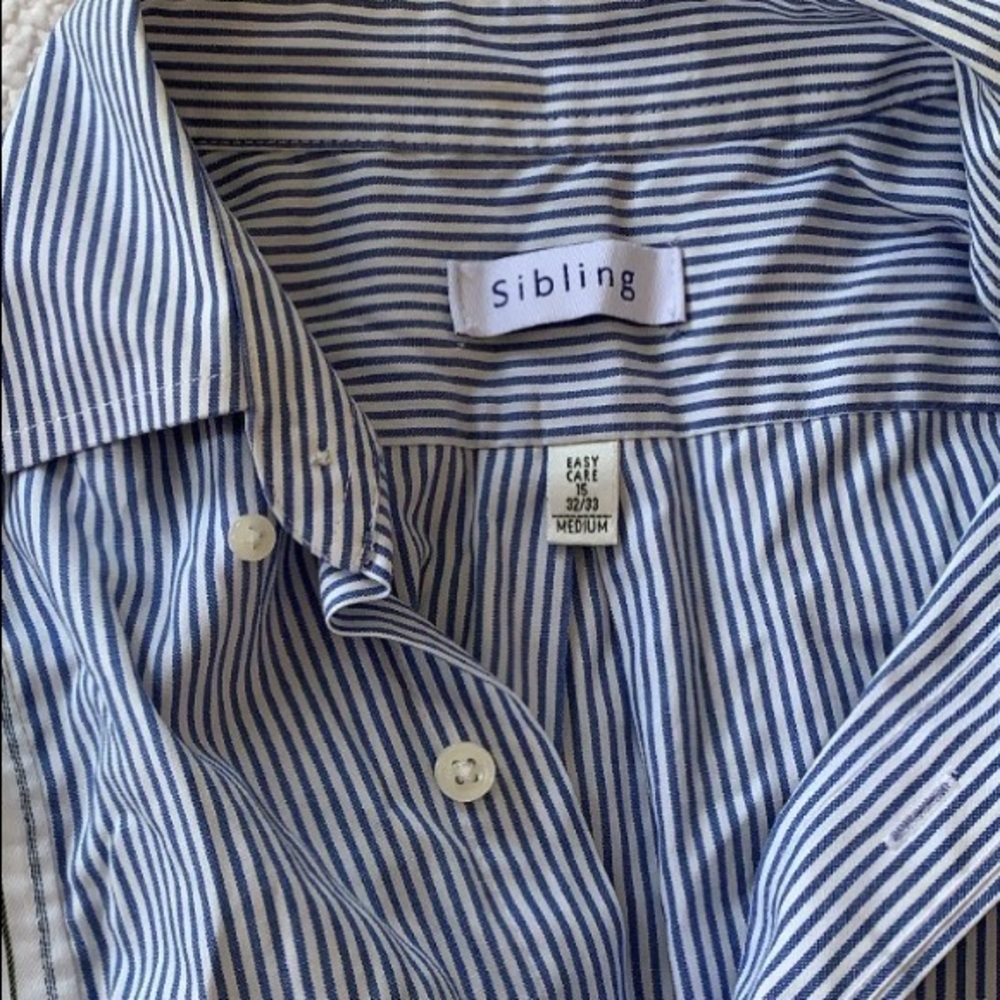 Sibling Vintage Button Down Shirt - image 3